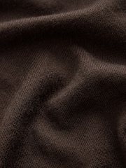 CERENE Eliza Brown Contrast Lace Jumper - Image 8 of 11
