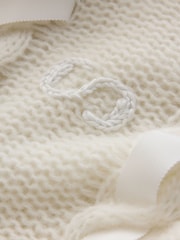 Cream - CERENE Chunky Ribbon Roll Neck Jumper - Larawan 7 ng 10