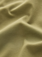 Green Regular Fit Signature SUPIMA® Cotton Crew Neck T-Shirt - Image 7 of 7