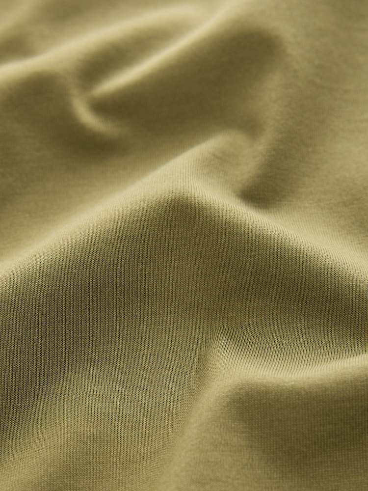 Green Regular Fit Signature SUPIMA® Cotton Crew Neck T-Shirt - Image 7 of 7