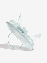 Lipsy Blue Loop Disk Fascinator Headband - Image 1 of 3
