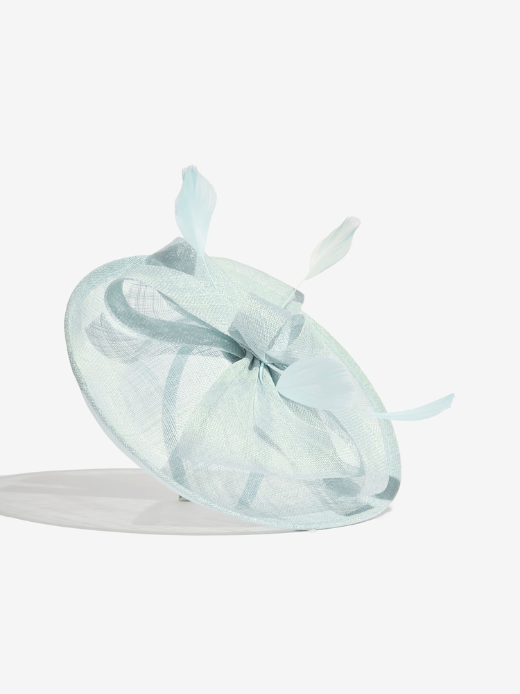 Lipsy Blue Loop Disk Fascinator Headband - Image 2 of 3