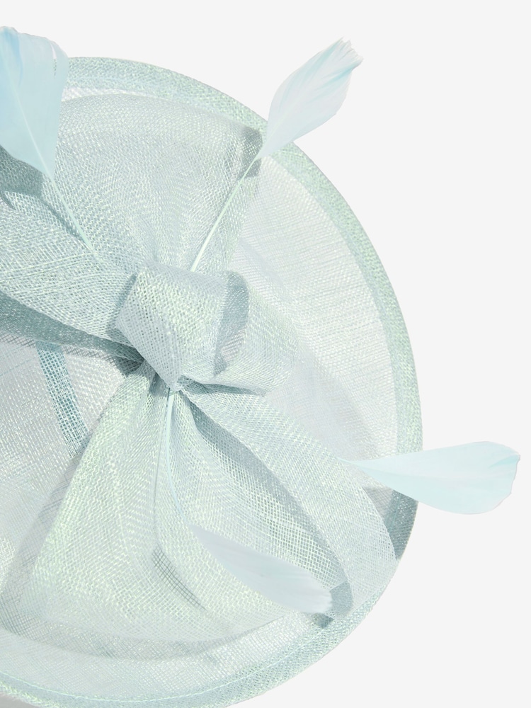 Lipsy Blue Loop Disk Fascinator Headband - Image 3 of 3