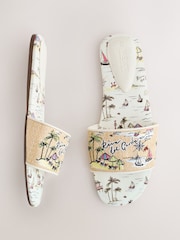 Bone Forever Comfort® Printed Mule Sandals - Image 1 of 10