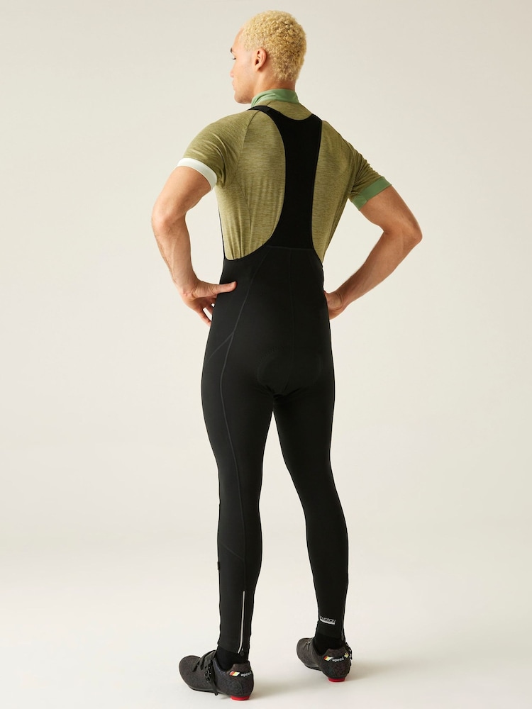 Dare 2b AEP Virtuous Bibbed Cycle Black Tights - Image 2 of 7 Dare 2b AEP Virtuous Bibbed Cycle Black Tights - Image 2 of 7
