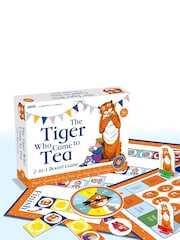 University Games Orange The Tiger who Came To Tea Board Game - Image 1 of 3