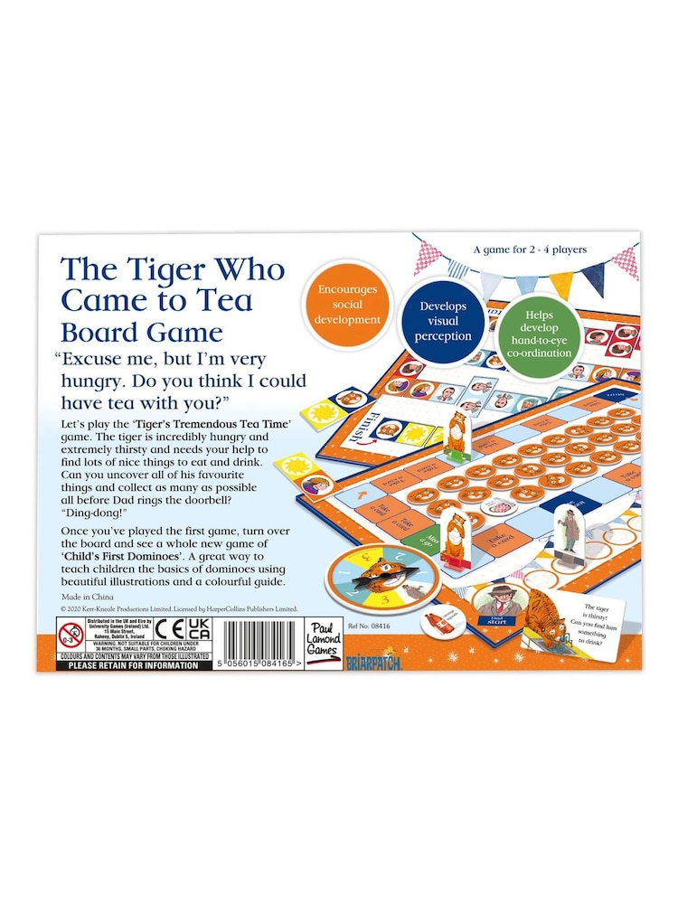 University Games Orange The Tiger who Came To Tea Board Game - Image 3 of 3 University Games Orange The Tiger who Came To Tea Board Game - Image 3 of 3