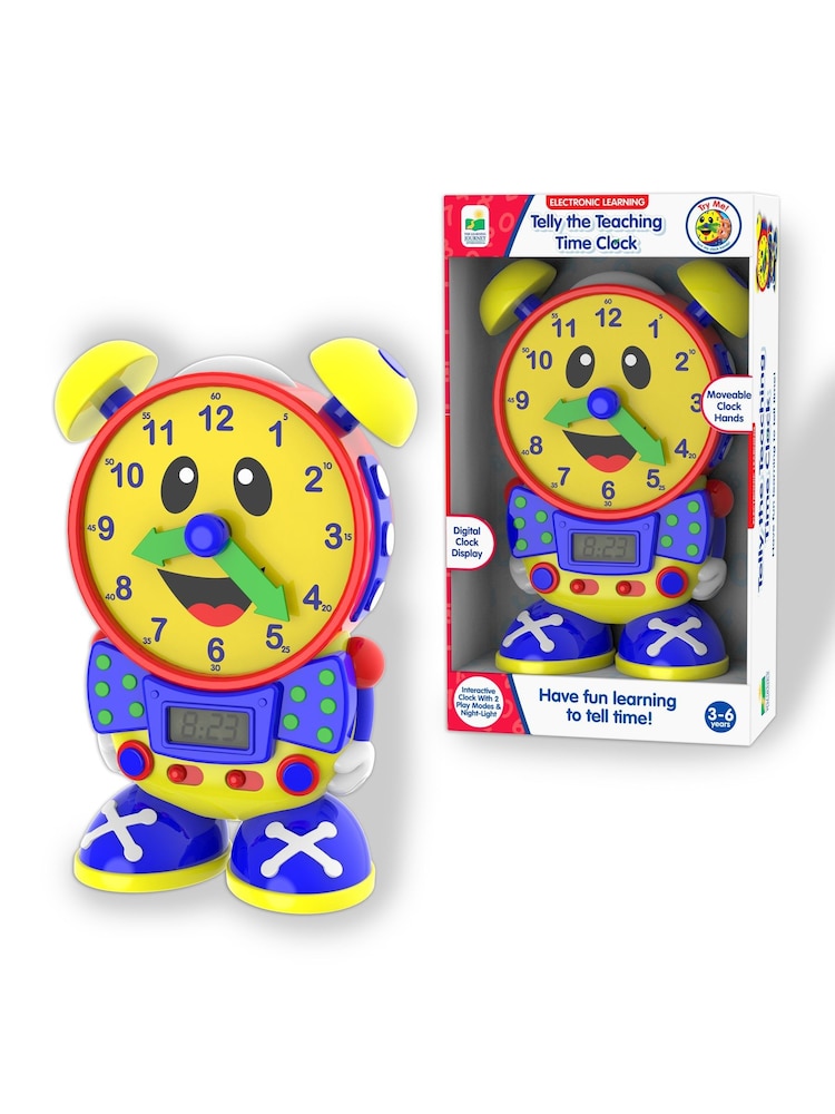 University Games Telly The Teaching Time Clock - Image 4 of 4 University Games Telly The Teaching Time Clock - Image 4 of 4