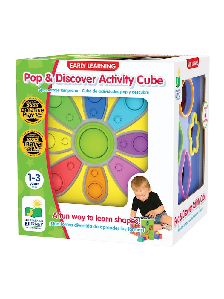 University Games Pop And Discover Activity Cube - Image 1 of 4 University Games Pop And Discover Activity Cube - Image 1 of 4