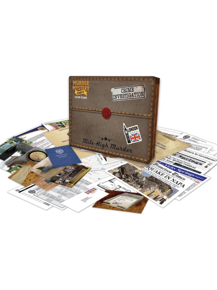 University Games Natural Murder Mystery Case Files - Mile-High Murder - Image 3 of 3 University Games Natural Murder Mystery Case Files - Mile-High Murder - Image 3 of 3