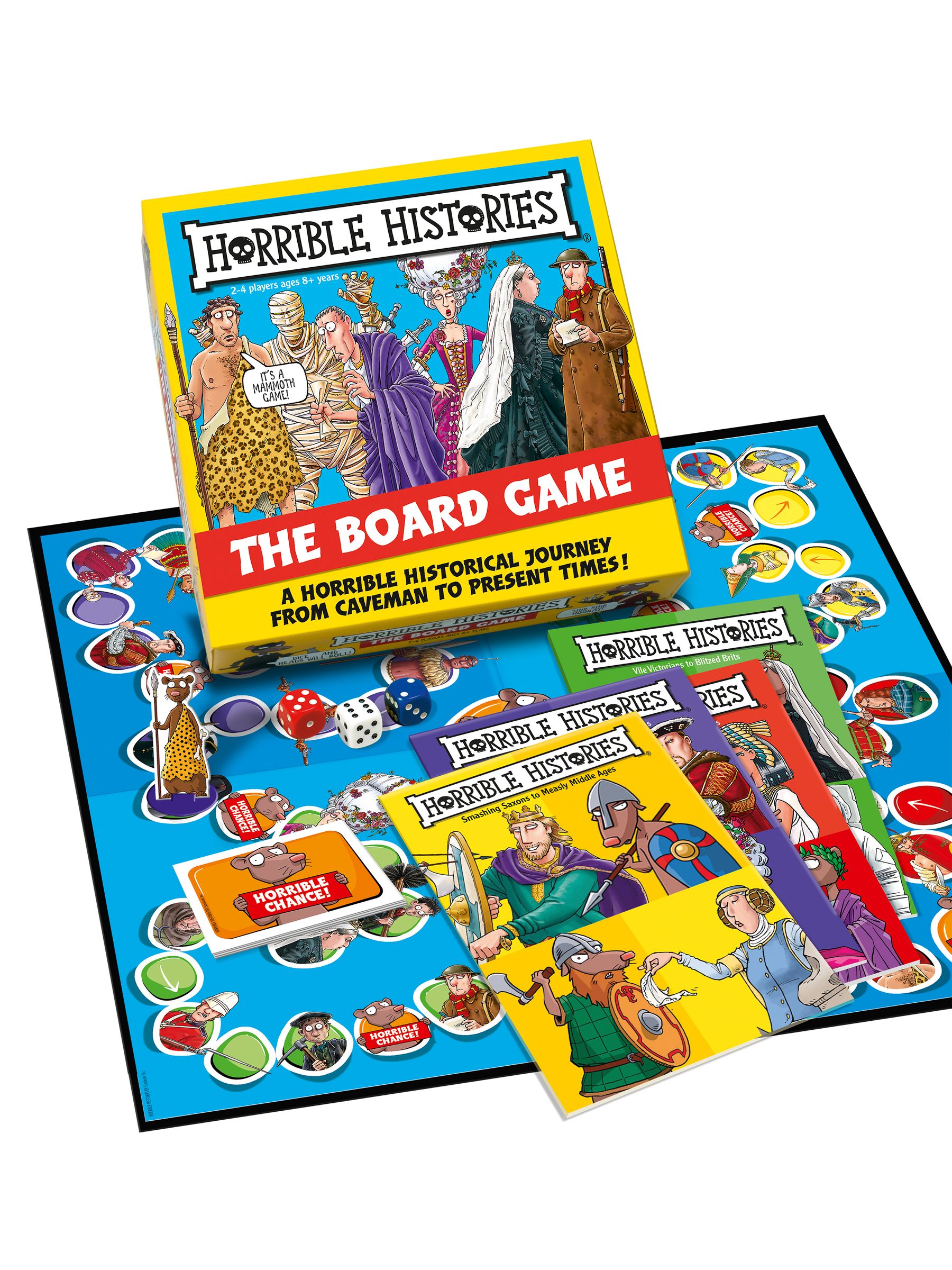Horrible Histories The Board Game History Ages 8+ 2-4 Players Family Fun - Image 19