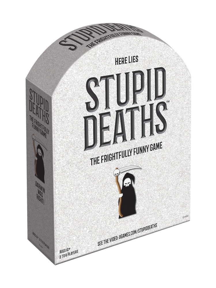 University Games Grey Stupid Deaths Board Game - Image 1 of 4 University Games Grey Stupid Deaths Board Game - Image 1 of 4