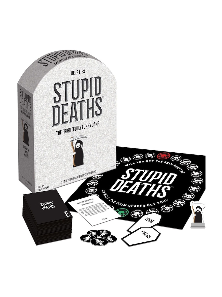 University Games Grey Stupid Deaths Board Game - Image 2 of 4 University Games Grey Stupid Deaths Board Game - Image 2 of 4