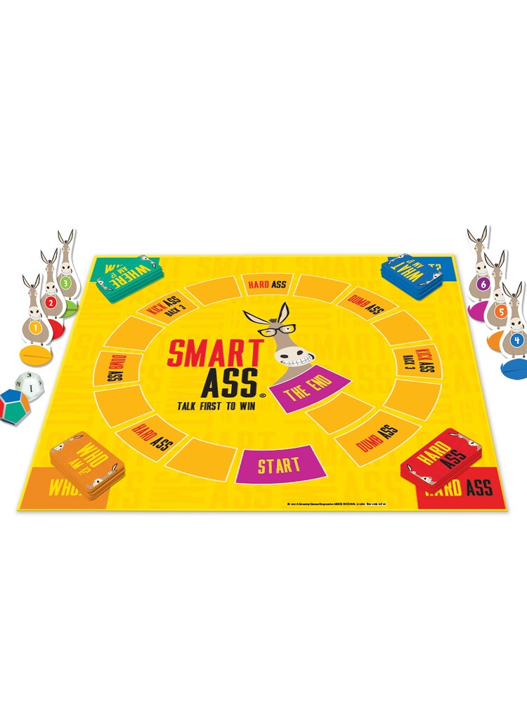 University Games Yellow Smart Ass - Image 2 of 3 University Games Yellow Smart Ass - Image 2 of 3