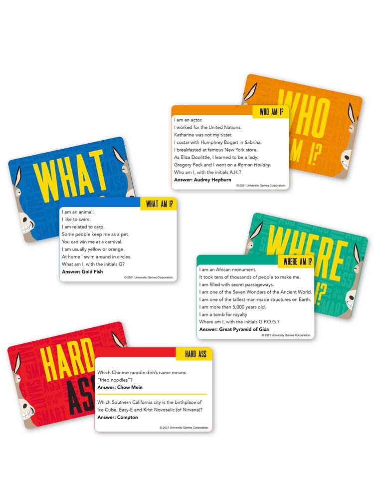 University Games Yellow Smart Ass - Image 3 of 3 University Games Yellow Smart Ass - Image 3 of 3