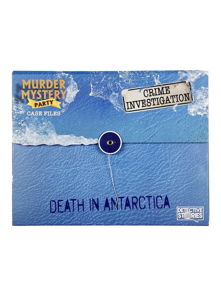 University Games Blue Murder Mystery Case Files - Death in Antarctica - Image 1 of 3 University Games Blue Murder Mystery Case Files - Death in Antarctica - Image 1 of 3