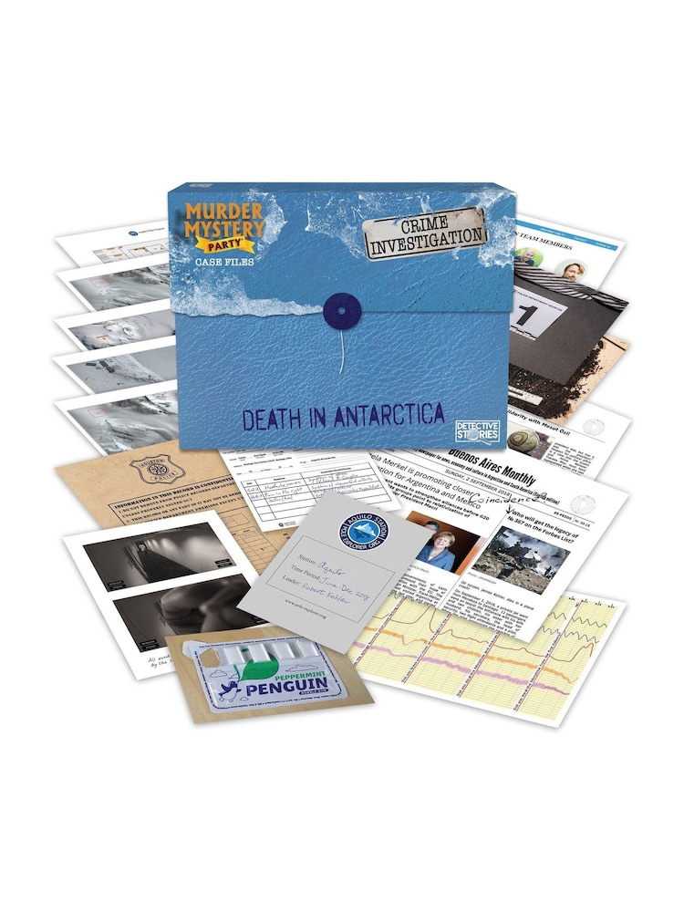University Games Blue Murder Mystery Case Files - Death in Antarctica - Image 3 of 3 University Games Blue Murder Mystery Case Files - Death in Antarctica - Image 3 of 3