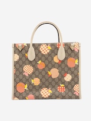 Sign of the Times Gucci Les Pommes Gg Supreme 2way Brown Bag - Image 2 of 10