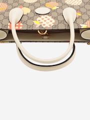 Sign of the Times Gucci Les Pommes Gg Supreme 2way Brown Bag - Image 4 of 10