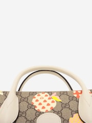 Sign of the Times Gucci Les Pommes Gg Supreme 2way Brown Bag - Image 6 of 10