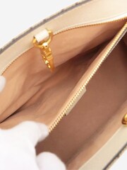 Sign of the Times Gucci Les Pommes Gg Supreme 2way Brown Bag - Image 8 of 10