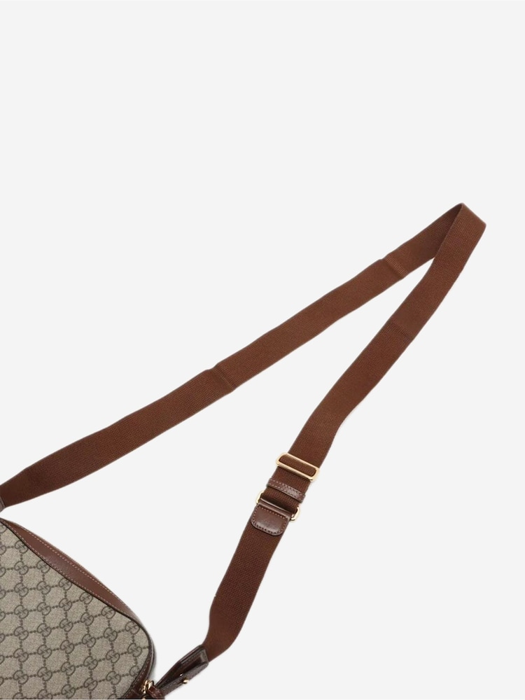 Buy Gucci GG Supreme Small Messenger Brown Bag from the Next UK