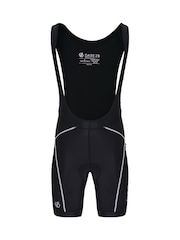 Dare 2b Ecliptic Gel Bibbed Cycle Black Shorts - Image 1 of 3
