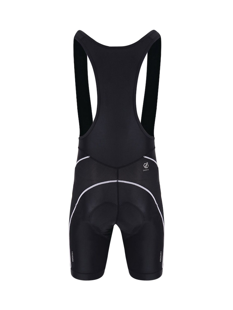 Dare 2b Ecliptic Gel Bibbed Cycle Black Shorts - Image 9 of 9 Dare 2b Ecliptic Gel Bibbed Cycle Black Shorts - Image 9 of 9