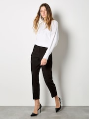 Apricot White Chandelier Stud Batwing Jumper - Image 4 of 5