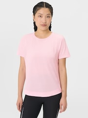 Sweaty Betty Pink Breathe Easy Mesh T-Shirt - Image 1 of 7