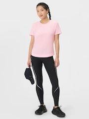Sweaty Betty Pink Breathe Easy Mesh T-Shirt - Image 3 of 7