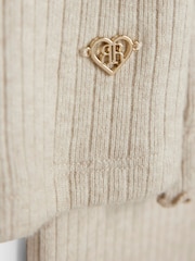 River Island Brown Long Sleeve Frill Cosy Top & Kickflare Set - Image 4 of 5