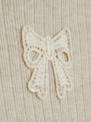 River Island Brown Long Sleeve Frill Cosy Top & Kickflare Set - Image 5 of 5