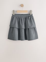 Grey Pull-On Jersey Stretch School Rara Skirt (3-16yrs) - Image 5 of 8