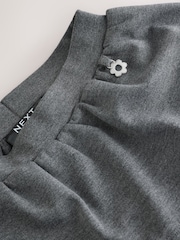 Grey Pull-On Jersey Stretch School Rara Skirt (3-16yrs) - Image 7 of 8
