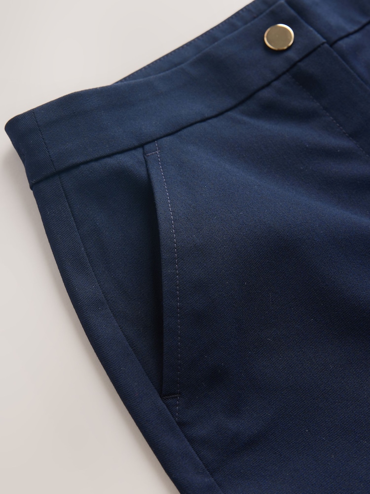 Navy Blue Longer Length Senior Straight Leg School Trousers (9-18yrs) - Image 9 of 9 Navy Blue Longer Length Senior Straight Leg School Trousers (9-18yrs) - Image 9 of 9