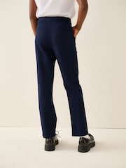 Navy Blue Regular Length Senior Straight Leg School Trousers (9-18yrs) - Image 3 of 4