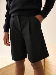 Black Senior School Bermuda Shorts (9-18yrs) - Image 1 of 5