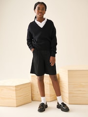 Black Senior School Bermuda Shorts (9-18yrs) - Image 4 of 5
