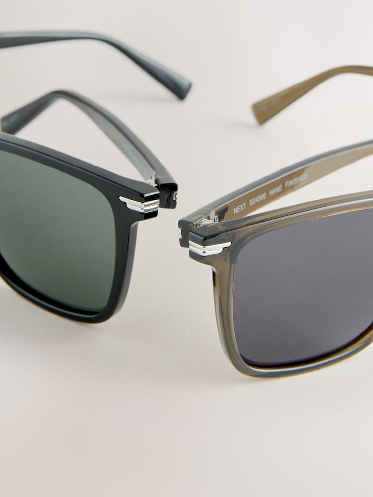 Preto/Verde - Preppy Sunglasses 2 Pack - Imagem 8 de 8