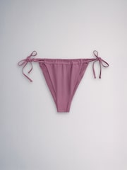 The Set Triangle 2 Pack Bikini Set Pink/Cream - Image 3 of 10