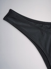 黑色/棕色 - The Set 2 Pack Strappy Bandeau 比基尼套装 - 图片13 / 16