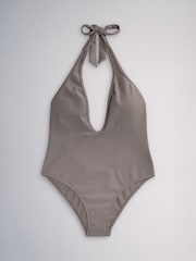 The Set 2 Pack Plunge Swimsuit Brown/Purple - Image 11 of 16
