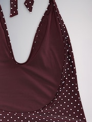 The Set 2 Pack Plunge Swimsuit Brown/Purple - Image 14 of 16