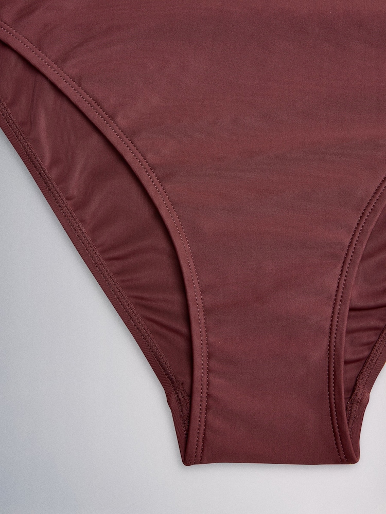 The Set 3 Pack Bandeau Swimsuits Black/Brown/Rust - Image 10 of 10 The Set 3 Pack Bandeau Swimsuits Black/Brown/Rust - Image 10 of 10