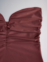 The Set 3 Pack Bandeau Swimsuits Black/Brown/Rust - Image 9 of 10