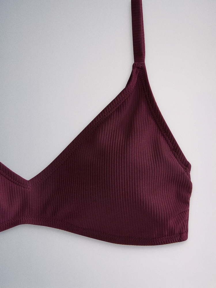 Plum/Grau - The Set 3 Pack Cropped Bikini Tops - Bild 6 von 6 Plum/Grau - The Set 3 Pack Cropped Bikini Tops - Bild 6 von 6