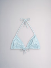 The Set Triangle 3 Pack Bikini Tops Pink/Khaki - Image 3 of 6