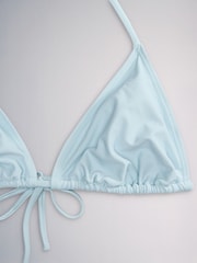 The Set Triangle 3 Pack Bikini Tops Pink/Khaki - Image 6 of 6