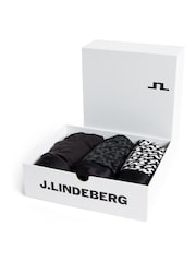 J.Lindeberg Black Seasonal Bridge Boxers 3pack - Image 2 of 2